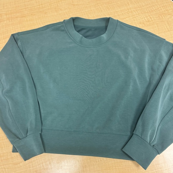 Lululemon Perfectly Oversized Cropped Crew Softstreme *** - Picture 3 of 7